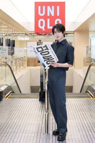 TXT ボムギュ「ユニクロ明洞店」プレオープンイベントに出席！韓国に旗艦店が5年ぶりにオープン