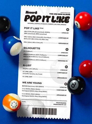 NouerA、3rdミニアルバム「POP IT LIKE」トラックリストを公開