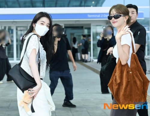 【PHOTO】Red Velvet アイリーン＆スルギ、海外スケジュールのため中国へ出発