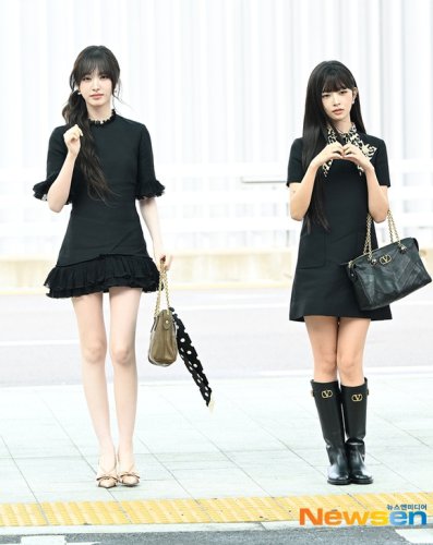 【PHOTO】IVE レイ＆リズ、ファッションショーのためフランスへ出国（動画あり）