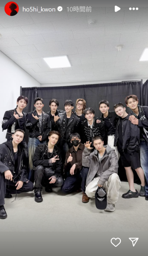 SEVENTEEN ホシ、入隊控えて坊主に！メンバー＆イ・スヒョクとの写真も話題