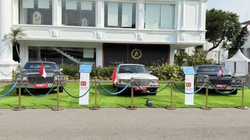 Penampakan Mobil Dinas Antik era Presiden Soeharto hingga Gus Dur di Istana