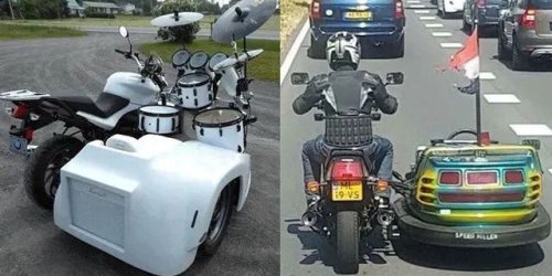 Top 8+ Gaya Modifikasi Motor Sespan Modern, Keren dan Bisa Bonceng Teman!