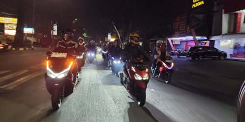 Serunya Nocturnity Riding Honda di Malang: Edukasi &amp; Touring Malam Penuh Makna