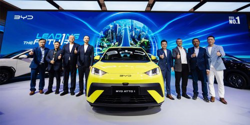 BYD Tampil Keren di GIIAS 2025, Suguhkan Mobil Listrik Canggih dan Booth Nuansa Futuristik