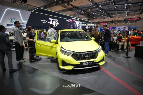 Laporan Penjualan Penjualan Honda di GIIAS 2025 &ndash; BRIO TERLARIS, STEP WGN LAKU SEGINI