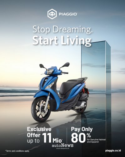 Promo APM Promo HUT RI ke-80 &ndash; PIAGGIO INDONESIA TAWARKAN DISKON HINGGA RP 15 JUTA