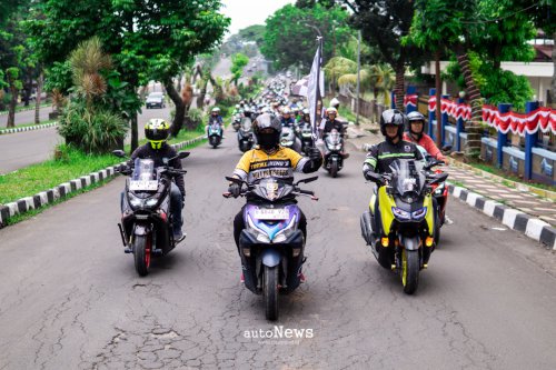 Event APM Euforia MAXi Yamaha Bogor &ndash; 700 BIKERS TUMPAH RUAH DI PAKANSARI