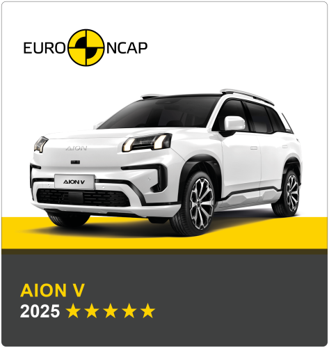Crash Test SUV Listrik AION V &ndash; DAPAT RATING TERTINGGI EURO NCAP 2025