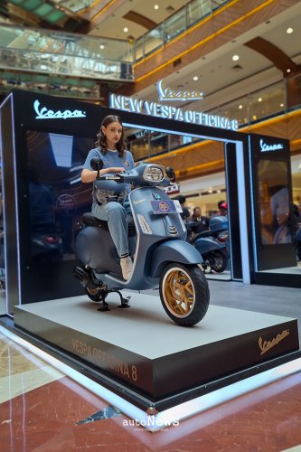 Motor Baru Vespa Officina 8 &ndash; GAYA KLASIK BERTEMU EKSPERIMEN MODERN