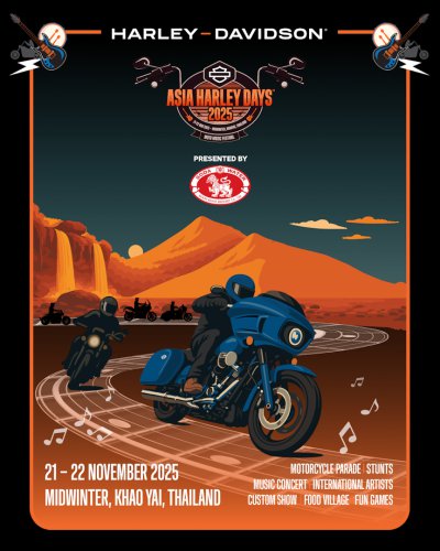 Asia Harley Days&trade; 2025 Festival Harley-Davidson Terbesar &ndash; KEMBALI HADIR DI KHAO YAI, THAILAND