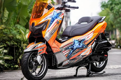 Modifikasi Skutik Modifikasi Yamaha NMAX &ldquo;TURBO&rdquo; &ndash; TERINSPIRASI HELM JASON DISALVO