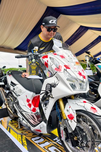 Modifikasi Skutik Yamaha LEXi LX 155 Juara CustoMAXI 2025 Aceh &ndash; MODAL RP 40 JUTA