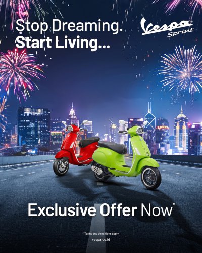 Promo Akhir Tahun Promo Akhir Tahun Piaggio Indonesia &ndash; DISKON HINGGA RP 13 JUTA