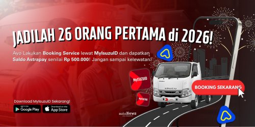 Commercial Vehicle Promo Servis Isuzu 2026 &ndash; BERHADIAH UANG ELEKTRONIK RP 500 RIBU