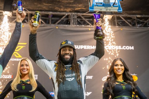 AMA Supercross Championship Malcolm Stewart &ndash; PEMBALAP GONDRONG PODIUM DETROIT 450SX