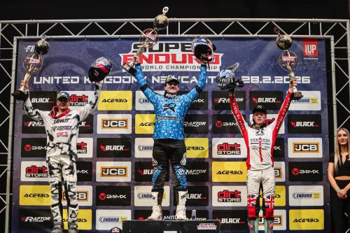 Husqvarna Factory Racing Billy Bolt Sabet Juara Dunia SuperEnduro 2026 &ndash; 6 TITEL BERUNTUN