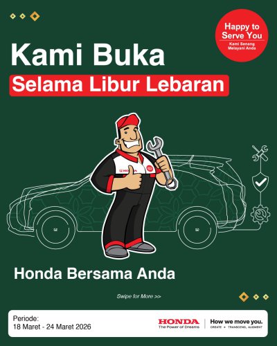 Bengkel Siaga Lebaran 2026 Sebanyak 99 Dealer Honda Siaga Selama Lebaran &ndash; ADA YANG BUKA 24 JAM