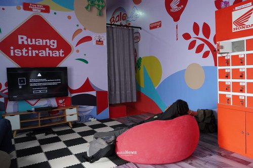 Mudik Lebaran 2026 Pemudik Motor Wajib Mampir &ndash; BALE SANTAI HONDA FASILITASNYA LENGKAP