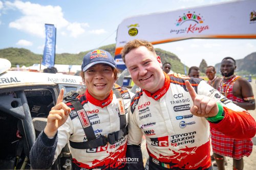 World Rally Championship Toyota Gazoo Racing WRT &ndash; KATSUTA MENANG SAFARI RALLY KENYA