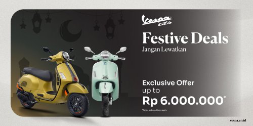 Promo Motor Promo Ramadhan Piaggio Group Brands &ndash; DISKON HINGGA RP 12 JUTA