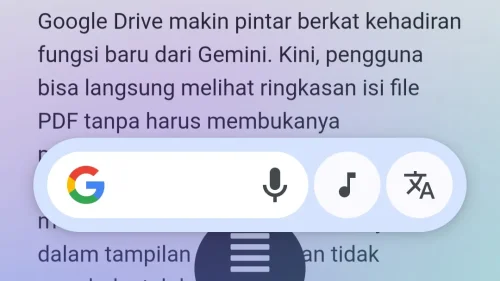 Google Circle to Search Punya Dua Fitur Anyar: Deteksi Lagu dan Translate