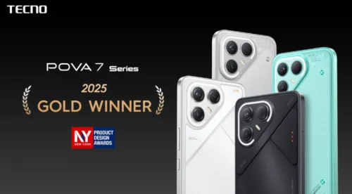 TECNO POVA 7 Series Menangkan Penghargaan Internasional untuk Desain Inovatif