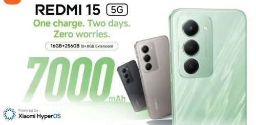 Redmi 15 5G Dirilis, Bawa Baterai 7000 mAh dan Layar 144 Hz