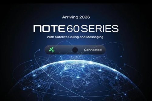 Infinix Note 60 Series Hadir di CES 2026, Usung Konektivitas Satelit Non-Emergency