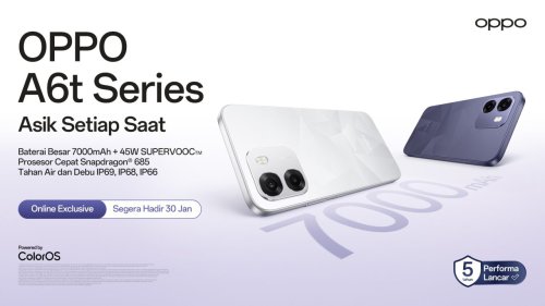 OPPO A6t Series Siap Rilis, Tawarkan Snapdragon 685 dan Baterai Besar