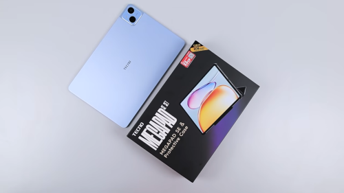 Review TECNO Megapad SE: Rp 2 Jutaan, 4G, UFS, 11 Inci, 4 Speaker