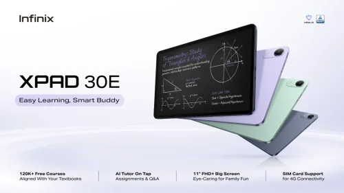 Infinix XPAD 30E Dirilis, Tablet Teman Belajar dan Bermain Anak