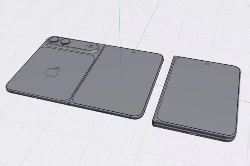Render CAD Smartphone Lipat Apple Kembali Beredar