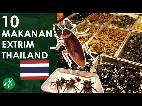 Inilah 10 Makanan Ekstrem di Thailand, Berani Nyicipin?