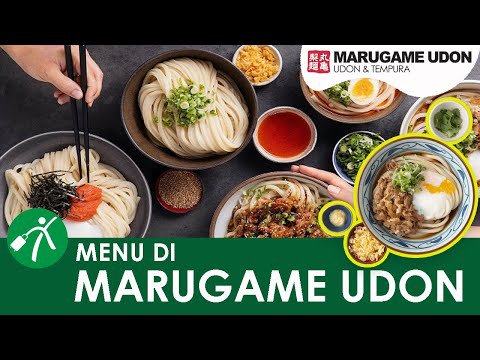 1. Niku Udon, 2. Hokkaido Miso Udon, 3. Jigoku Kara Udon, 4. Beef Abura Udon, 5. Zaru Udon, 6. Chicken Katsu Curry Udon, 7. Beef Curry Udon, 8. Kitsune Udon, 9. Spicy Tori Baitan Udon, 10. Tendon Rice, 11. Sukiyaki Beef Rice, 12. Beef Carbonara Udon, 13. Bento Box, 14. Marugame Ice Cream, 15. Aneka Tempura, Marugamates, Ini Dia 15 Menu Marugame Udon yang Paling Enak
