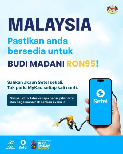 Setel confirms app can be used for RM1.99 RON95 subsidised price &ndash; must be verified Setel account