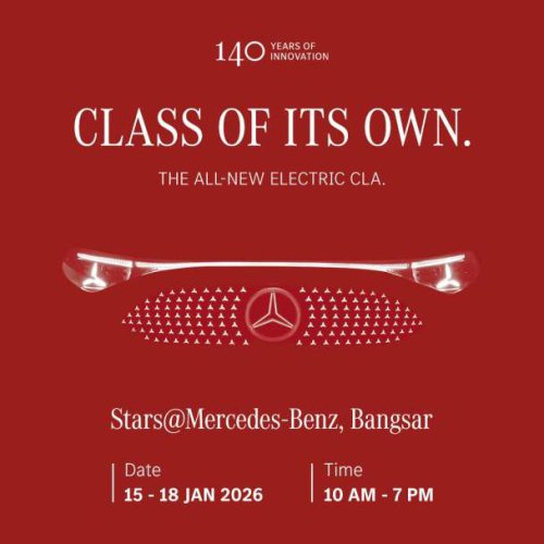 2026 Mercedes-Benz CLA EV Malaysian debut date confirmed &ndash; C178 preview, Stars@Bangsar, Jan 15-18