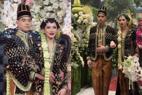 Gaya Al Ghazali dan Alyssa Daguis&eacute; di Momen Ngunduh Mantu