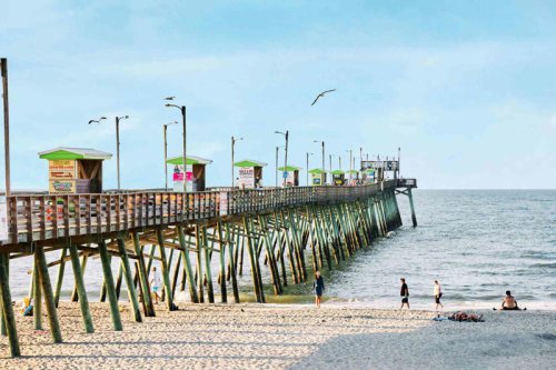 This Tiny North Carolina Beach Town's Slow Pace Is Easy To Get Used To