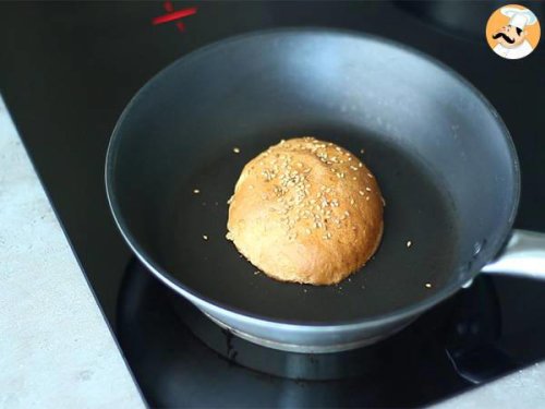Easy and quick homemade burger