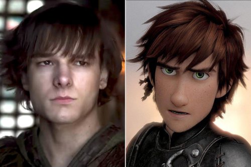 See the &ldquo;How to Train Your Dragon&rdquo; Cast Side-by-Side with the Original Animated Characters