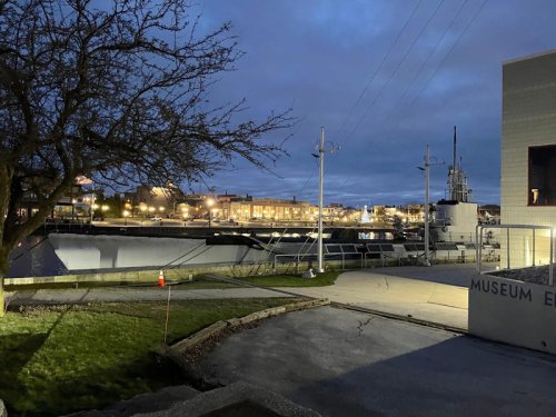 I spent the night on a World War II submarine Airbnb that can sleep 65 people in sailors' bunks. Take a look inside.