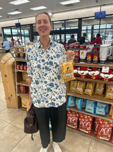 The Best Foods to Try at Buc-ee's, The Breakfast is Where It's At!, Beaver Nuggets, Bohemian Garlic Jerky, Paddle Tail, Beaver Chips, Dill Pickle Kettle Chips, Glazed Pecans, Any Lime-Flavored Peanut Pack, Chees-ee Puffs, Crunchy Chees-ee Curls, Chopped Brisket BBQ Sandwich, Apple Pie, Honorable Mentions, Less Honorable Mentions:, Why These 11 Bucc-ee&rsquo;s Snacks Are Road Trip Essentials