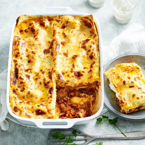 Eggplant pasta bake