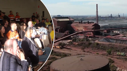 $115 billion group makes bid to buy collapsed Aussie steelworks