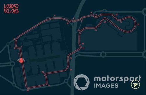 On the ground: Work continues at F1's Madrid circuit
