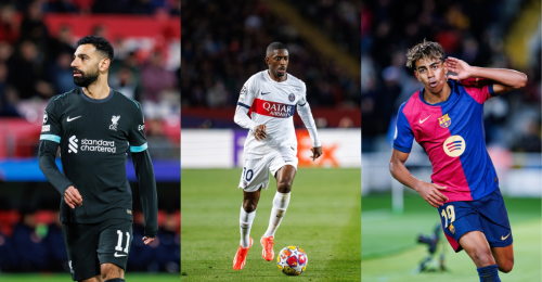 20. Jo&atilde;o Neves (Paris Saint-Germain), 19. Rayan A&iuml;t-Nouri (Manchester City), 17. Federico Valverde (Real Madrid), 16. Phil Foden (Manchester City), 15. Mohamed Salah (Liverpool), 13. Florian Wirtz (Liverpool), 12. Leny Yoro (Manchester United), 11. Eberechi Eze (Crystal Palace), 9. Robert Lewandowski (Barcelona), 8. Pedri (Barcelona), 7. Vin&iacute;cius J&uacute;nior (Real Madrid), 5. Serhou Guirassy (Borussia Dortmund), 4. J&eacute;r&eacute;my Doku (Manchester City), 3. Khvicha Kvaratskhelia (Paris Saint-Germain), 1. Lamine Yamal (Barcelona), Top 20 Players to Watch in 2025&ndash;26 &ndash; Ranked