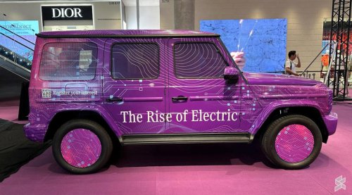 Mercedes-Benz G-Class EV is making its first appearance in Malaysia at MBFWKL