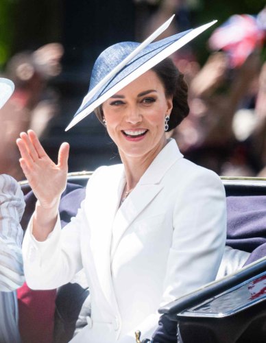How Kate Middleton's Heirloom Jewelry Paid Tribute to Princess Diana's Last Trooping the Colour
