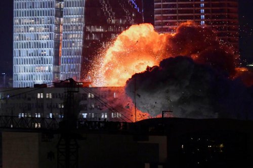 Iran launches missiles at Israel as Israel attacks Iran's nuclear sites